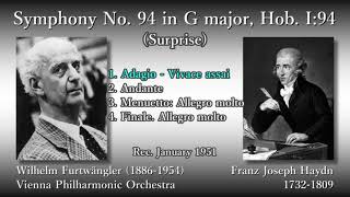 Haydn: Symphony No. 94 (Surprise), Furtwängler & VPO (1951