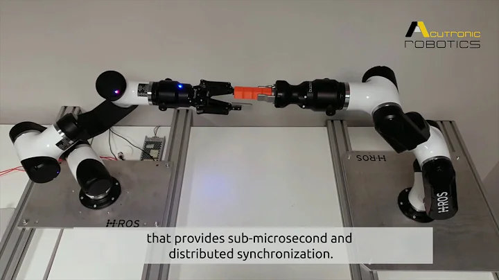 Multi-robot collaboration: distributed synchronization of industrial robotic arms over ROS 2