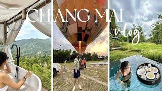a getaway in chiang mai ❋ (glamping, elephant cafe, thai cooking class, hot air balloon and more!)