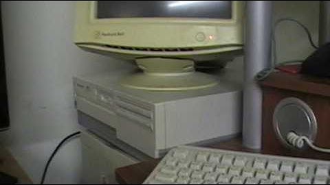 My Packard Bell Computer REDONE (Part 1)