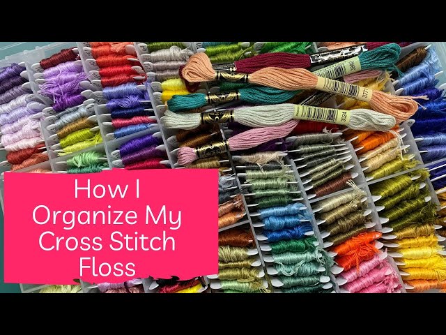 CHAT] How do you keep all your floss and supplies organized? I want to see  pics! : r/CrossStitch