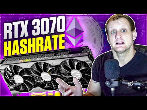 RTX 3070 Ethereum Hashrate and Overclock