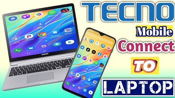 Tecno mobile connect to laptop || All Tecno mobile phones connect to laptop 2020