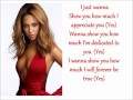 Beyonce - Dance for you (With Lyrics ) Mp3 Song