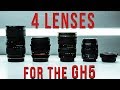 4 Lenses YOU need for the GH5/GH4