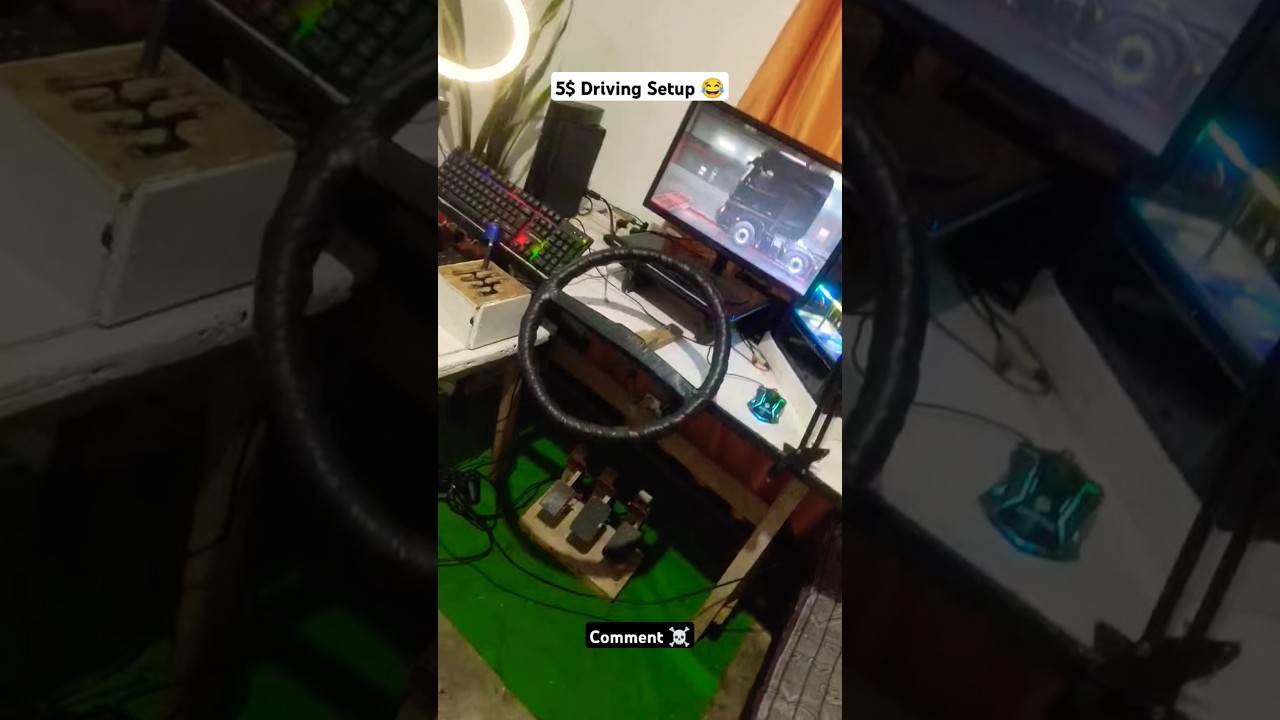 5$ Driving Setup | sim racing setup | 