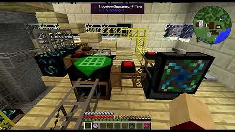 Minecraft Tekkit base tour 3