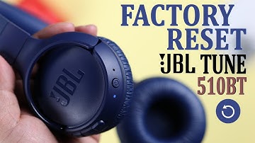 How To Factory Reset JBL Bluetooth Headphones! - Tune 510BT