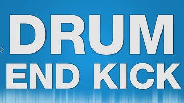 Drum End Kick SOUND EFFECT - Drum End Kick - Soundeffekt barulho bruit Drums Percussion