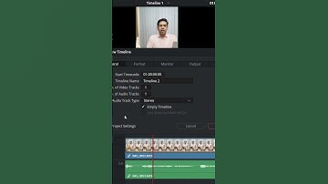 Create different TIMELINES in your project-DaVinci Resolve Tip #1 #davinciresolve #editing #timeline