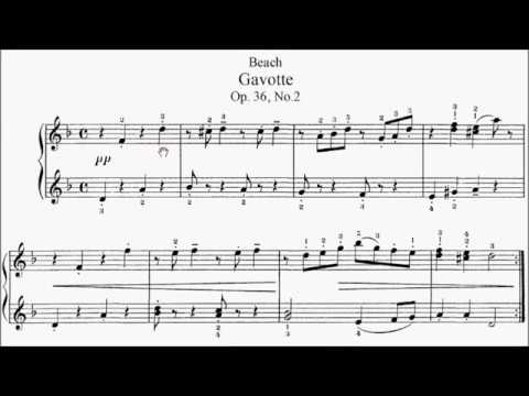 Ameb Piano Series 18 Grade 3 B1 Beach Gavotte Op36 No2 Sheet Music Ameb Piano Series 18 Grade 3 B1 Beach Gavotte Op36 No2 Sheet Music