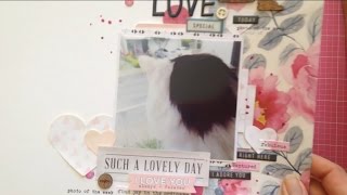 Kill a kit scrapbook layout share - Citrus Twist Kits - March 2016
