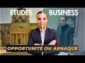 Entreprendre sans tudes  arnaque ou opportunit 