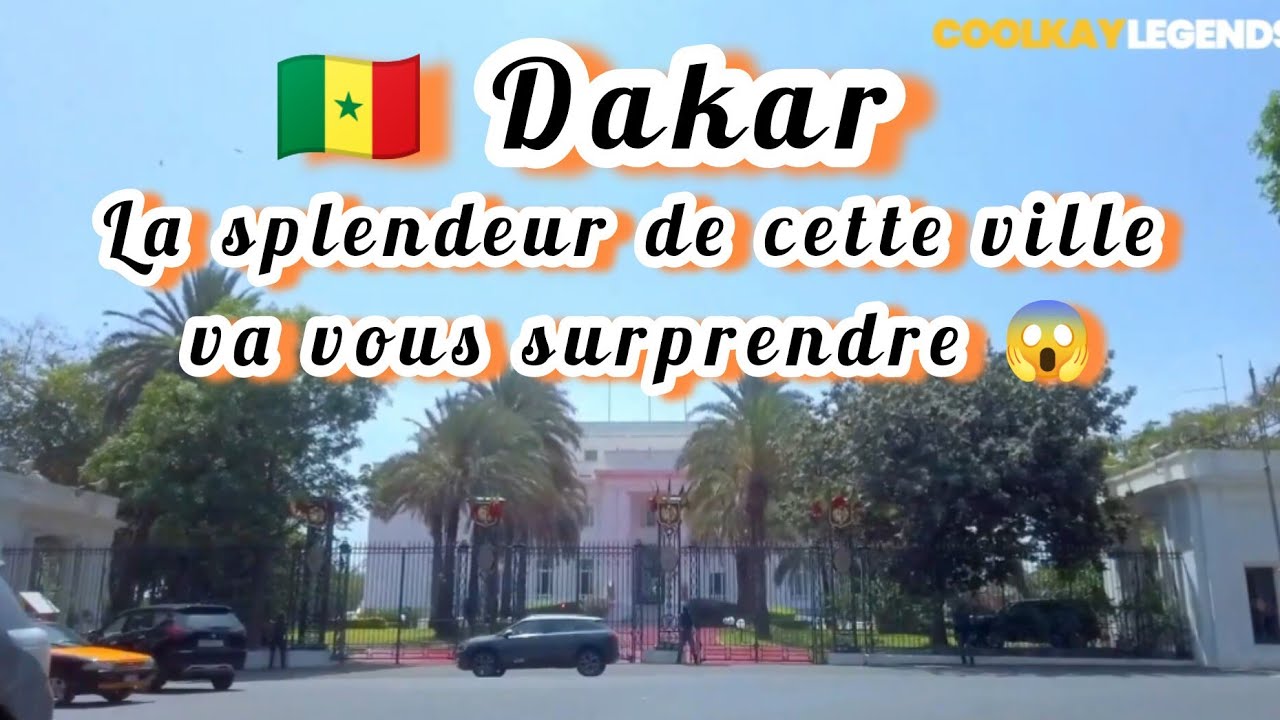 🇸🇳 VOICI LA BELLE VILLE DE DAKAR, SÉNÉGAL 😱 ! vlog Dakar, vlog Senegal, Tour 📽️ AfricaViews