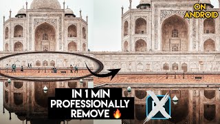 Remove unwanted thing like professional in android 🔥/ touch retouch app tutorial /by visualsofsom screenshot 1