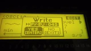 KORG N5EX DE SAUL GOMEZ EN STA CRUZ CA.