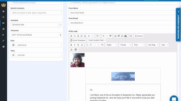 SendX FAQ: Upload image in campaign / drip sequence