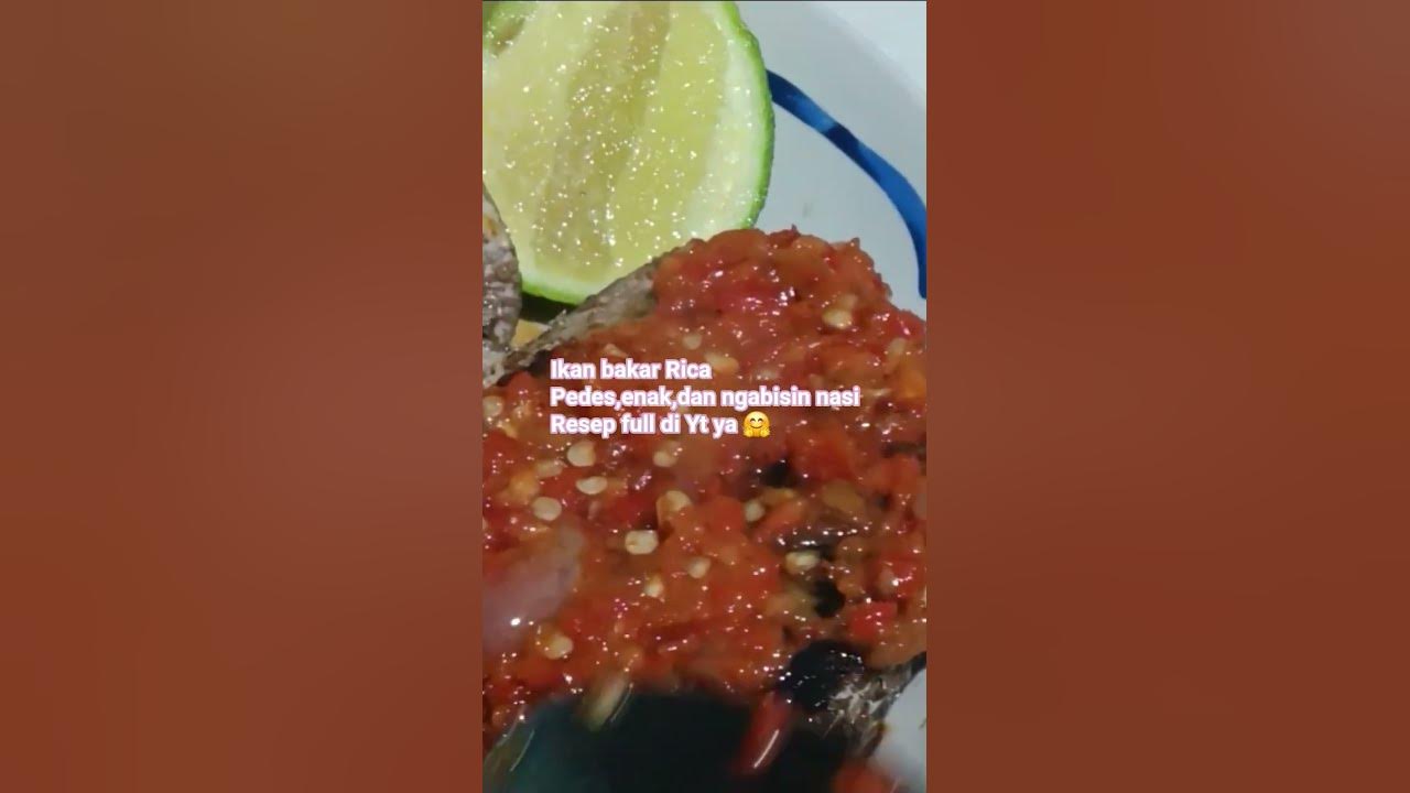 IKAN BAKAR RICA|SEMUA PASTI BISA BIKIN INI #food #cooking #menusederhana #viralshorts