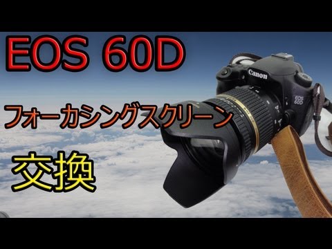 CANON EOS 60D 開封レビュー(Unboxing) - YouTube