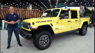 Is the 2024 Jeep Gladiator Rubicon X the a BETTER new truck than a Toyota Tacoma?