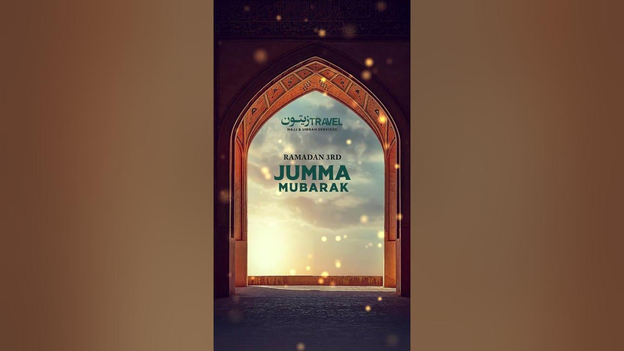 ramadan 3rd jumma mubarak status