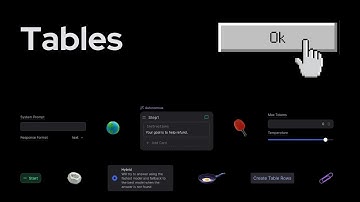 Botpress Dashboard Interface Guide: Tables