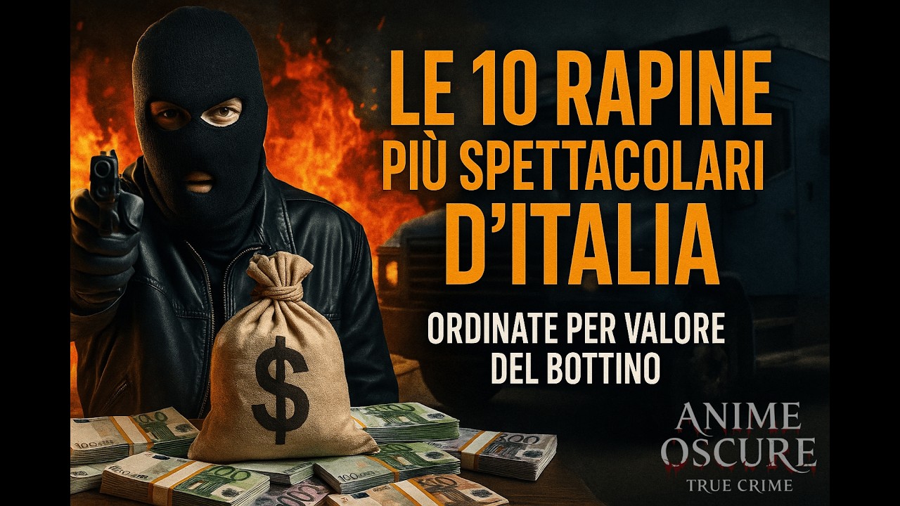 Top 10 Rapine Italiane: Assalti Armati, Bottini Milionari e Segreti Nascosti