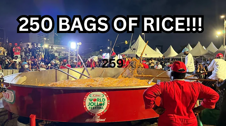 How The BIGGEST POT OF JOLLOF RICE IN THE WORLD Was Made | Hilda Baci | Sisi Yemmie