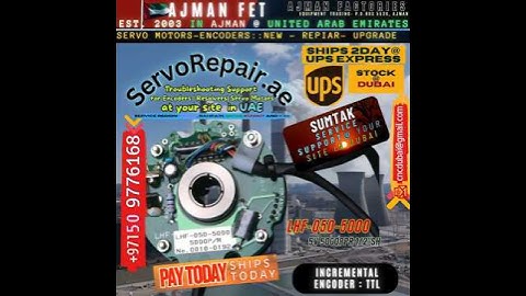SUMTAK Encoder Troubleshooting Technical Support in Dubai; Upgrade to Heidenhain ServoRepair.ae