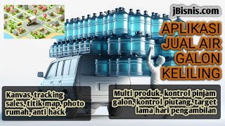 SOFTWARE JUAL AIR MINUM KELILING / SOFTWARE KANVAS AIR MINUM KELILING / APLIKASI DEPOT AIR screenshot 1