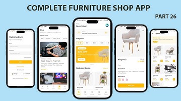Part 26 | About Us Screen UI | Flutter Furniture Shop App | Provider | Speed Code | 2025
