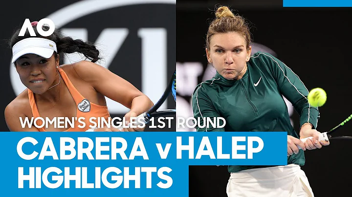 Lizette Cabrera vs Simona Halep match highlights (...