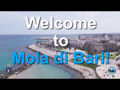 Wideo: Zamek Mola di Bari (Castello Mola di Bari) opis i zdjęcia - Włochy: Apulia