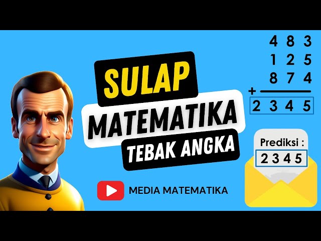 TRIK SULAP MATEMATIKA l Menebak Angka l Permainan Matematika class=