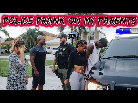 POLICE PRANK ON PARENTS | dymondsflawless