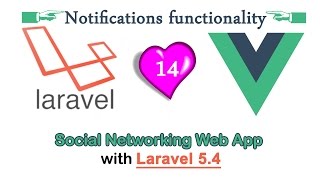[2017] Notifications functionality | Notifications Updates | Social networking Tutorial - Part 14/1