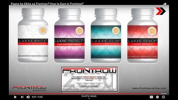 Paano ka kikita sa Frontrow? How to Earn in Frontrow?