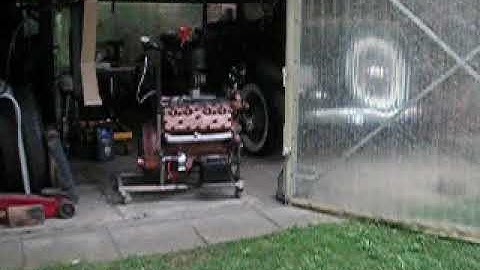 1936 Ford Flathead V8 startup