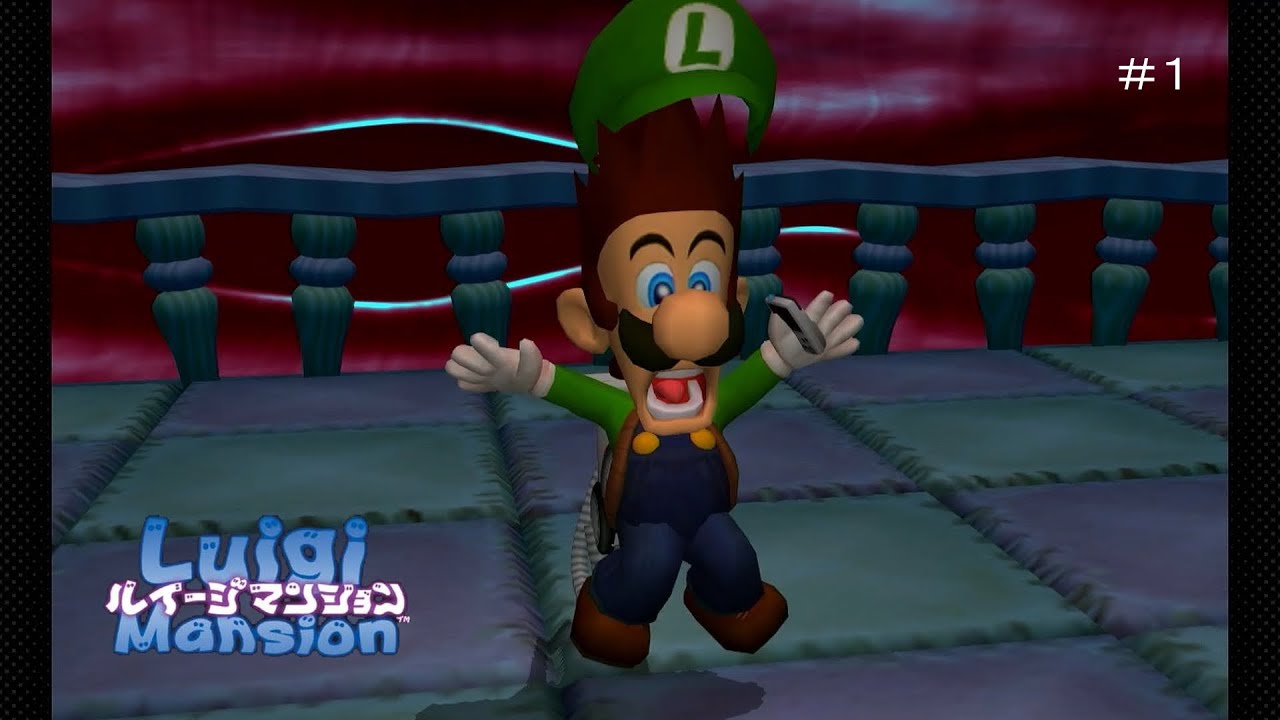 ルイージマンション　＃１　【超絶ビビりのルイージくんが主役の懐かしいホラーゲーム😱】