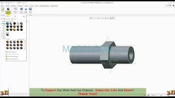 PTC CREO Modeling Part 1-78 HD FD PP UNION FITTING