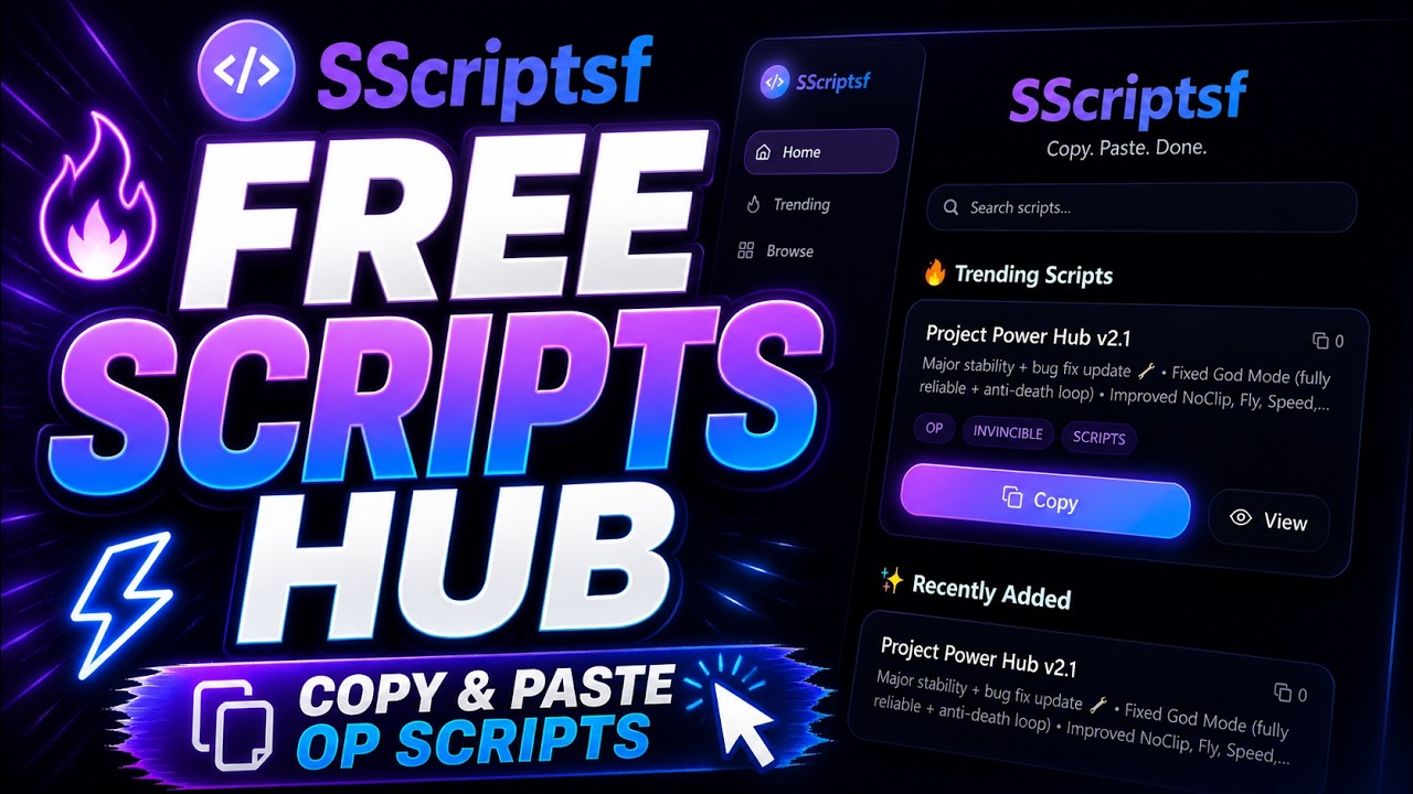 Copy & Paste OP Scripts in Seconds (New Website) - YouTube