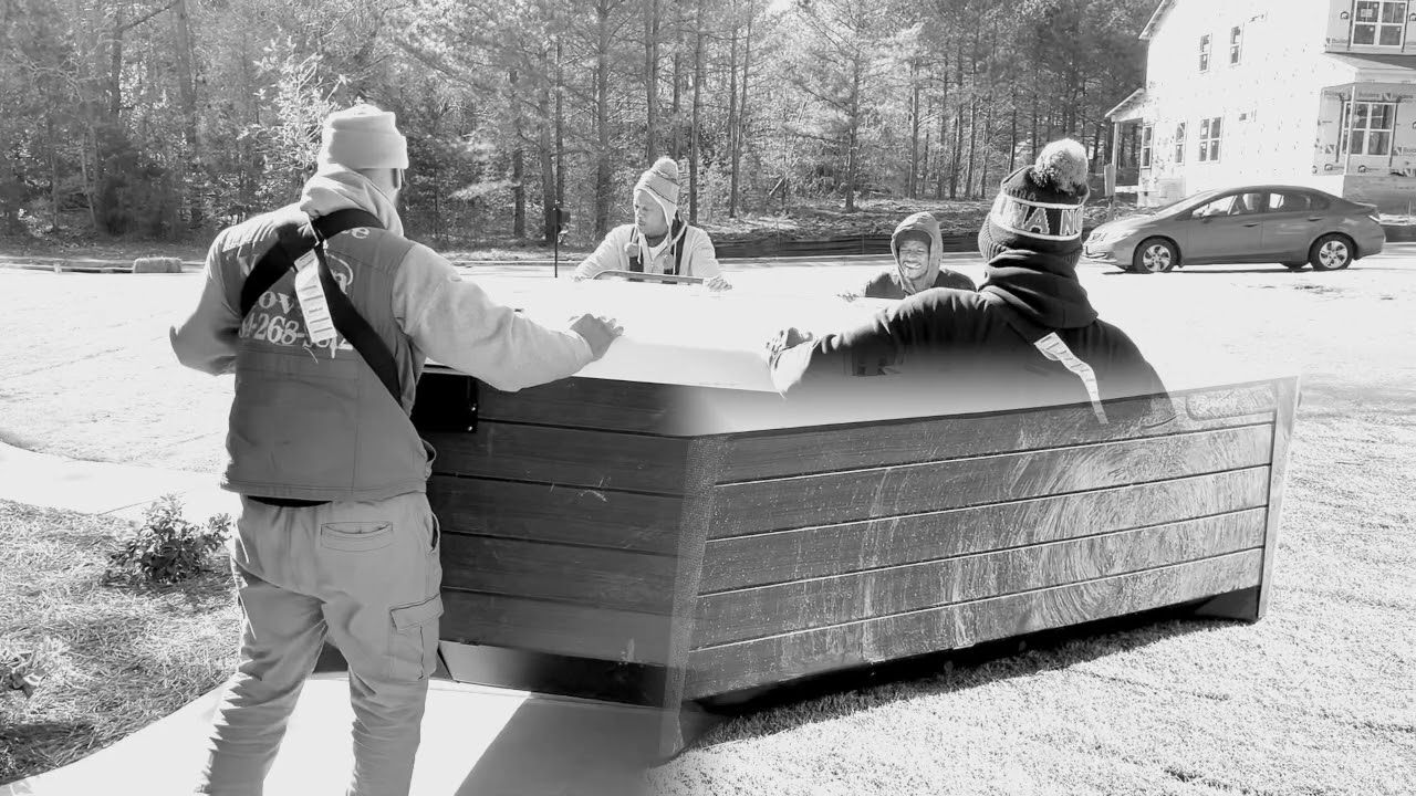 Charlotte Veteran Movers Hot Tub Relocation YouTube