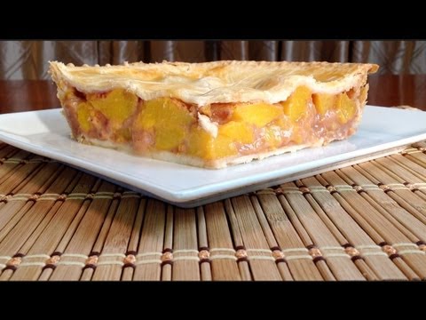 Baking-How To Make Peach Pie-Peach Pie Recipe-American Comfort Food