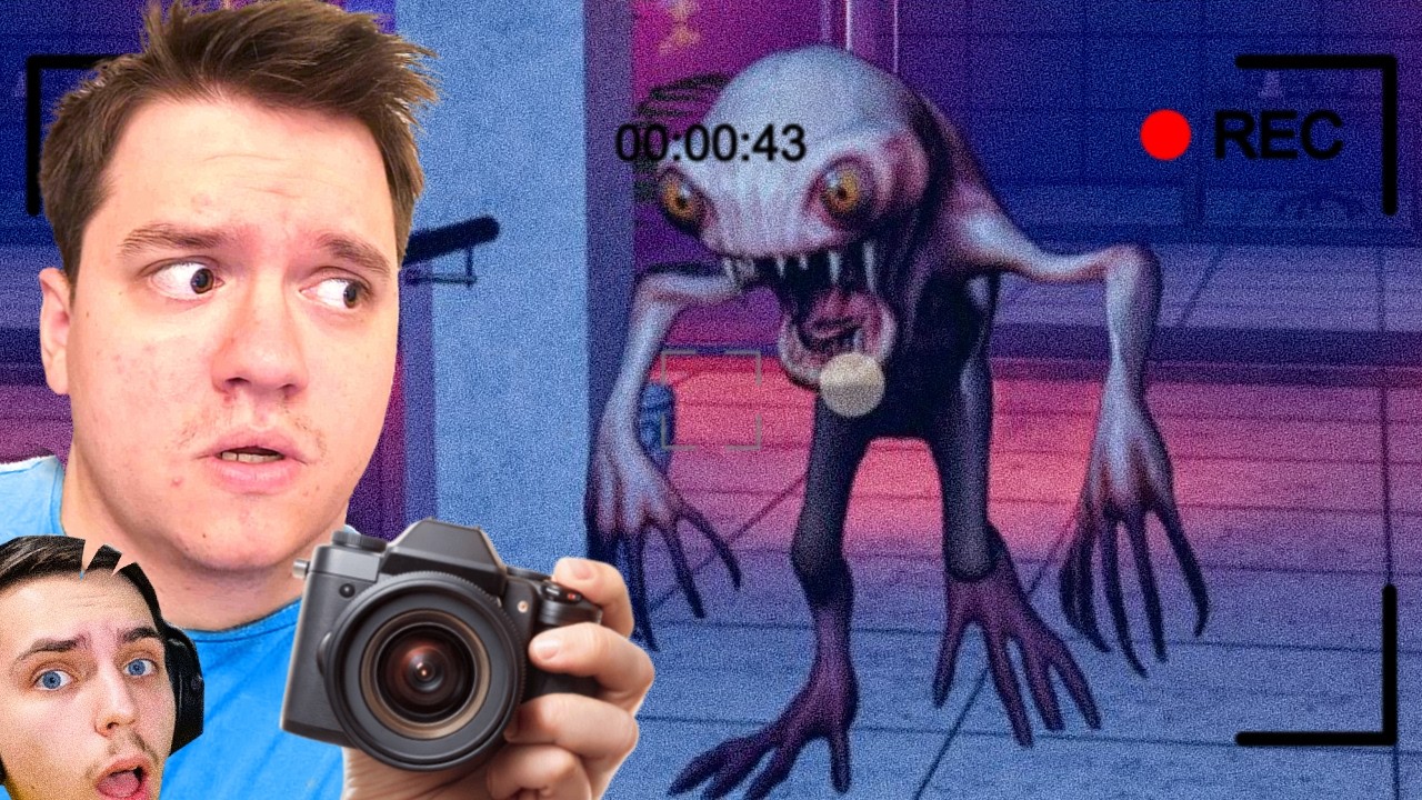 Facem POZE la Monstrii...