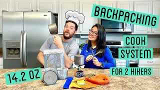 Backpacking Cook System for 2 Hikers - Appalachian Trail Gear 2021