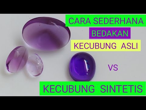 Difference between original amethyst and synthetic amethyst