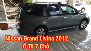 Xe Nissan Grand Livina 18 MT năm sản xuất 2011 màu đen xe gia đình