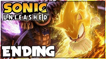 Sonic Unleashed Walkthrough PART 8 ENDING - Dark Gaia Final Boss (XBOX ONE X 1440p)