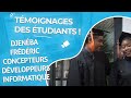 Parole de diplms  djenba et frdric concepteurs dveloppeurs informatique chez webitech 