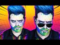 GLITTER BEARD POP ART PRIDE!!! - Makeup Tutorial!